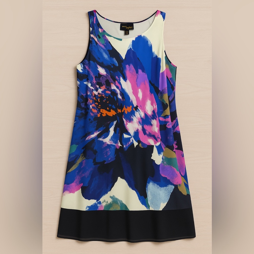 Just Taylor Multicolor Floral Dress
